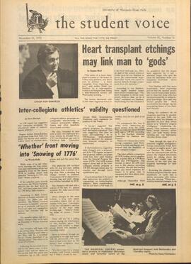 The Student Voice, December 12, 1975.