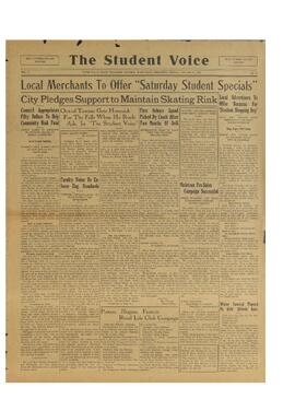 The Student Voice January 21, 1927.