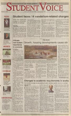 The Student Voice, October 24, 2002.