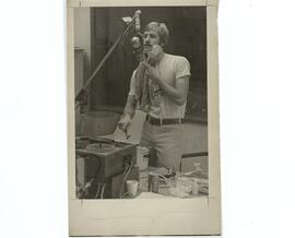 Shaving in the Studio, 1977