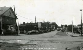 Street scene, Baldwin, Wisconsin