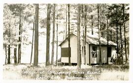 Cottage at Whispering Pines Resort on Spirit Lake near Frederic, Wisconsin