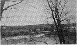 North Hudson: lower Lake Mallalieu after flood of 1934, circa 1934