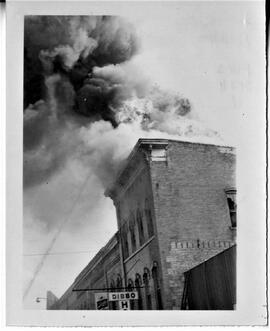 Hotel Dibbo fire, Hudson, June 24, 1977