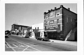 West side of Main Street in River Falls, circa 1976