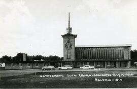 Gethsemane Lutheran Church, Dedicated July 19xx-1964, Baldwin, Wisconsin