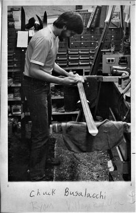 Chuck Busalacchi. Village Peddler in River Falls, circa 1975