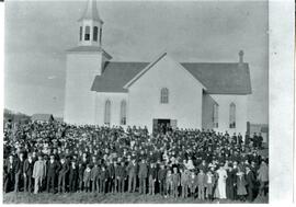 St. Croix County: Rush River Township, Norwegian Lutheran Church, Peace Lutheran, built 1888