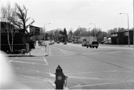 Locust and Main Street intersection in River Falls, 1990