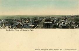 Birds eye view, Baldwin, Wisconsin