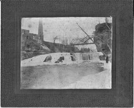 Junction Mill on the Kinnickinnic River in River Falls, undated, circa 1890