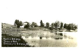 Bridge at Bungalow Beach, Amery, Wisconsin