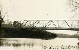 Junction Falls bridge, River Falls, Wisconsin