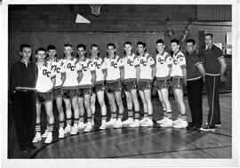 Glenwood City basketball team, 1957