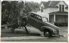 Post-flood damage, Spring Valley, Wisconsin