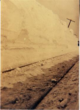 Hudson: railroads, just plowed out, March 27, 1917