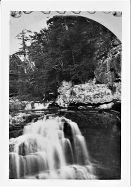 Junction Falls on the Kinnickinnic River in River Falls, undated