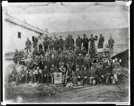St. Croix County: People, unidentified, Woodville Lumber Co., undated