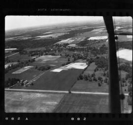 Burnett County: Agriculture, farms on highway 70, between Alpha and Grantsburg, WIS, circa 1940