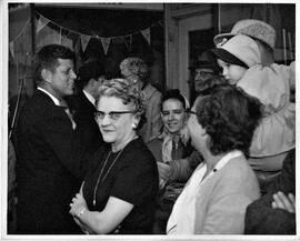 John F. Kennedy visit to River Falls, March 1960