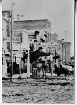 Commercial Hotel on Main Street in River Falls, undated