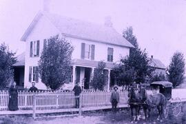 Henry Tousley house and family, circa 1890