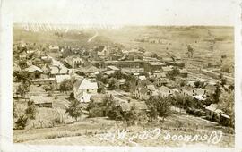 Aerial view, Glenwood City, Wisconsin