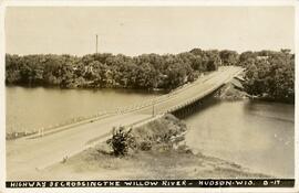 Highway 35 crossing the Willow River, Hudson, Wisconsin