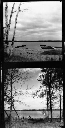 Burnett County: Meenon Township, Siren WIS, Little Clam Lake, circa 1940