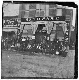 River Falls: Businesses, hardware, Klein Hardware, circa 1892