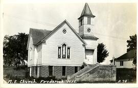 Catholic church, Frederic, Wisconsin