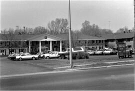 Riverview Manor and Edgewater Apartments on Main Street in River Falls, 1990