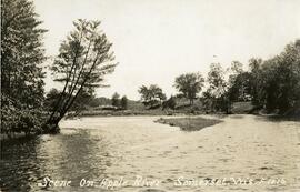 Scene on Apple River, Somerset, Wisconsin