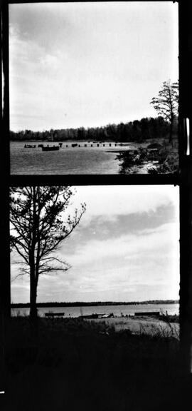 Burnett County: Meenon Township, Siren WIS, Little Clam Lake, circa 1940