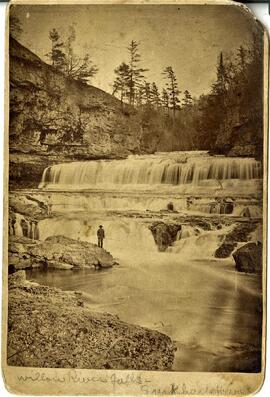 St. Croix County: Hudson Township, Burkhardt, waterways, Willow River Falls, undated