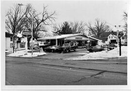 River Falls: Businesses, automotive service stations (gasoline sales), Amoco Standard Service Sta...