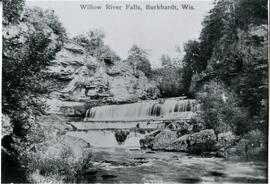 St. Croix County: Hudson Township, Burkhardt, waterways, Willow River Falls, undated