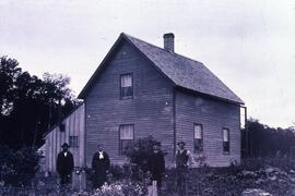 [August and Lizzie] Franke house in Rock Elm, circa 1890