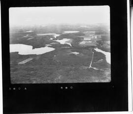 Burnett County: Yellow Lake outlet, Webster, WIS, circa 1940