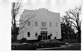 Burnett County: Government buildings, courthouse, 1973