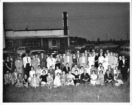 Hudson: schools, Hudson High School, class of 1932, 25th reunion at Larry's Cook House, 1957