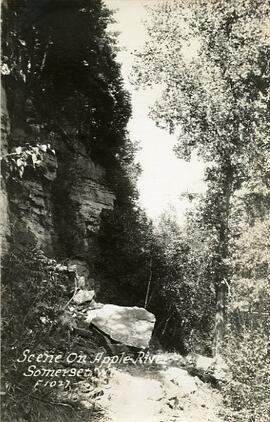 Scene on Apple River, Somerset, Wisconsin