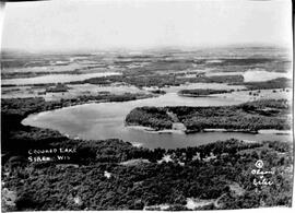 Burnett County: Views, lakes, Siren WIS, Crooked Lake, circa 1939