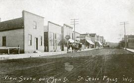 Main street, St. Croix Falls, Wisconsin