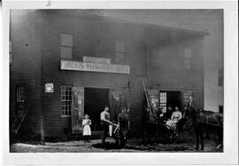 Ellsworth: Businesses, miscellaneous, blacksmith shop, Mark's, undated