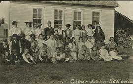 School house, Clear Lake, Polk County, Wisconsin