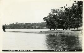 Scene on Round Lake, Frederic, Wisconsin