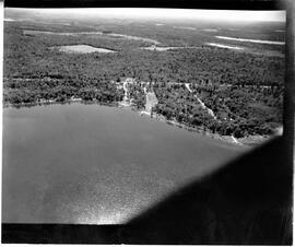 Burnett County: Views, lakes, Danbury WIS, circa 1940