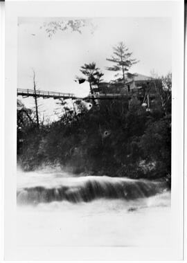 Kinnickinnic River flood at Junction Mill, circa 1894