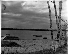 Burnett County: Views, lakes, Siren WIS, Ross' Resort, Clam Lake, undated